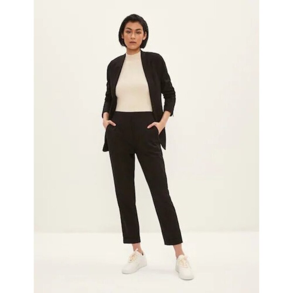 NWT Womens Size 10 10x26 Frank and Oak Minimalist High Rise Pull On Grant Pant